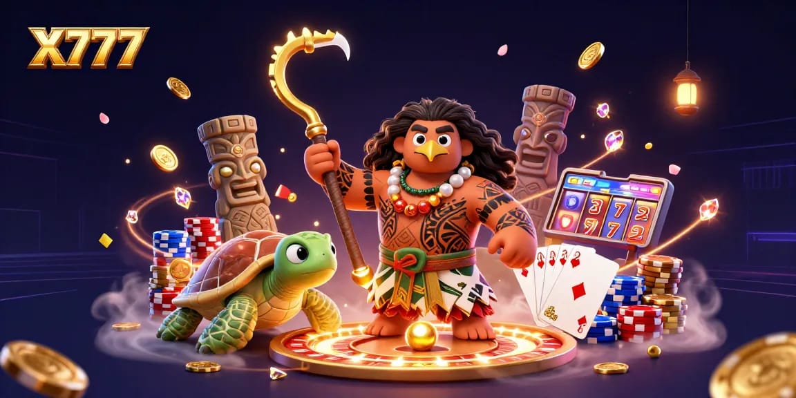 X777's dynamic casino experience showcases thrilling gaming action, vibrant slots, and interactive roulette.