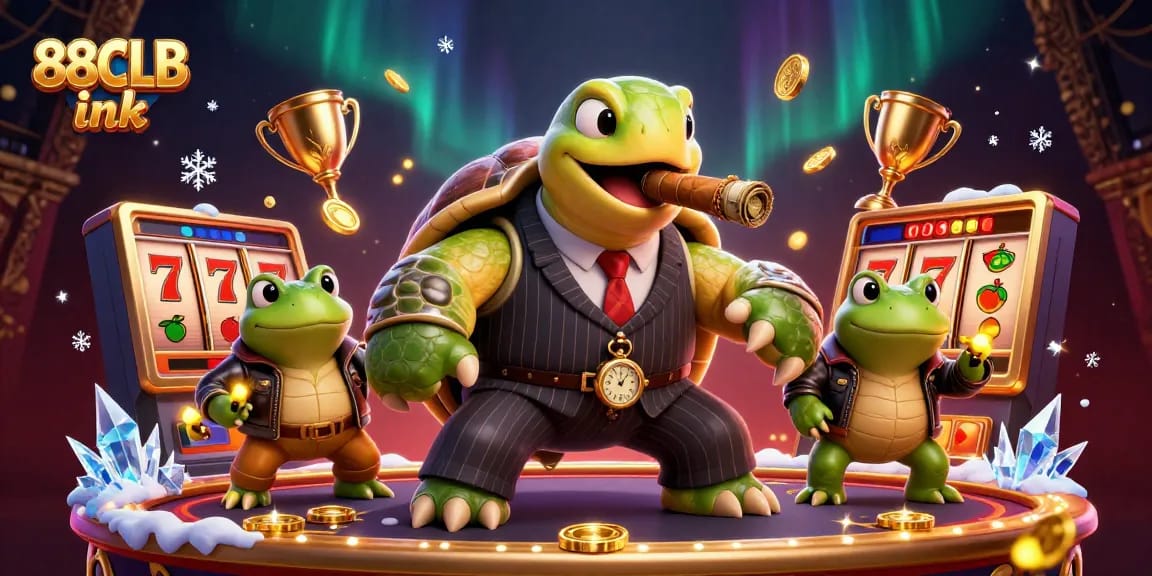 Experience the thrill of winning with 88CLB ink in this vibrant casino scene filled with action.