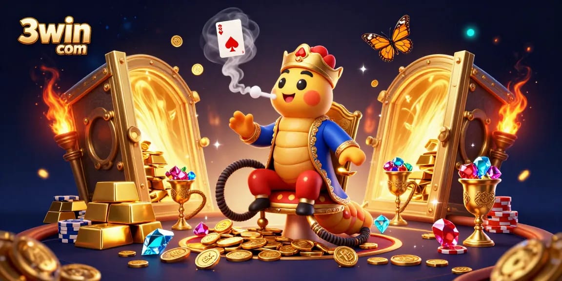 Experience thrilling moments with 3win com as winning poker hands emerge amidst dazzling treasures.
