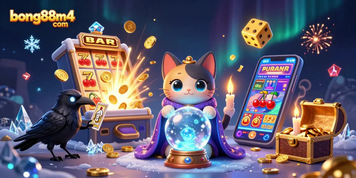 Experience thrilling gameplay at bong88m4 com with vibrant casino elements and characters in action.