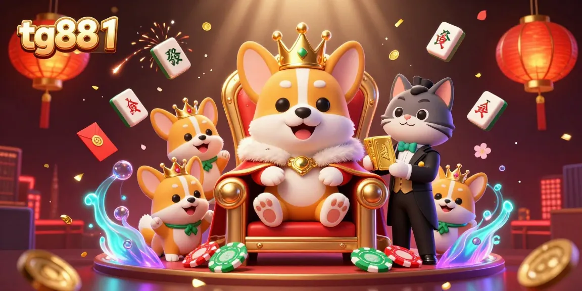 Experience thrilling play at tg88 1 with vibrant gaming characters in a richly detailed 3D scene.