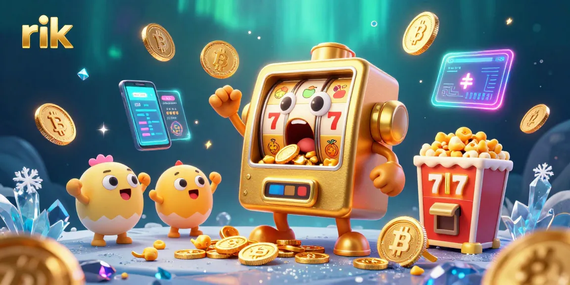 Spin the rik slot machine for a thrilling jackpot experience filled with vibrant visuals.