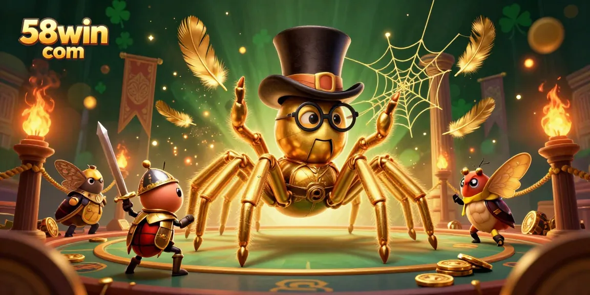 Engage with the thrilling ambiance of 58win com featuring vibrant characters in a dynamic casino scene.