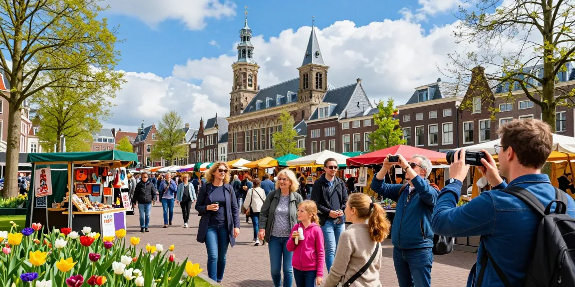 Family enjoying tips den haag during a spring outing, exploring historic sites.