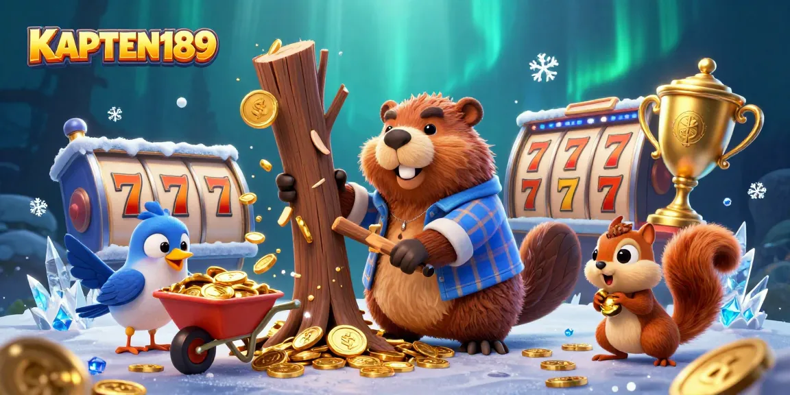KAPTEN189 menghadirkan jackpot berkilau dengan karakter kartun beraksi dalam slot online.