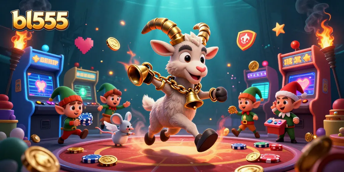 Experience thrilling gameplay with bl555's 3D cartoon characters in a dynamic holiday-horror casino.