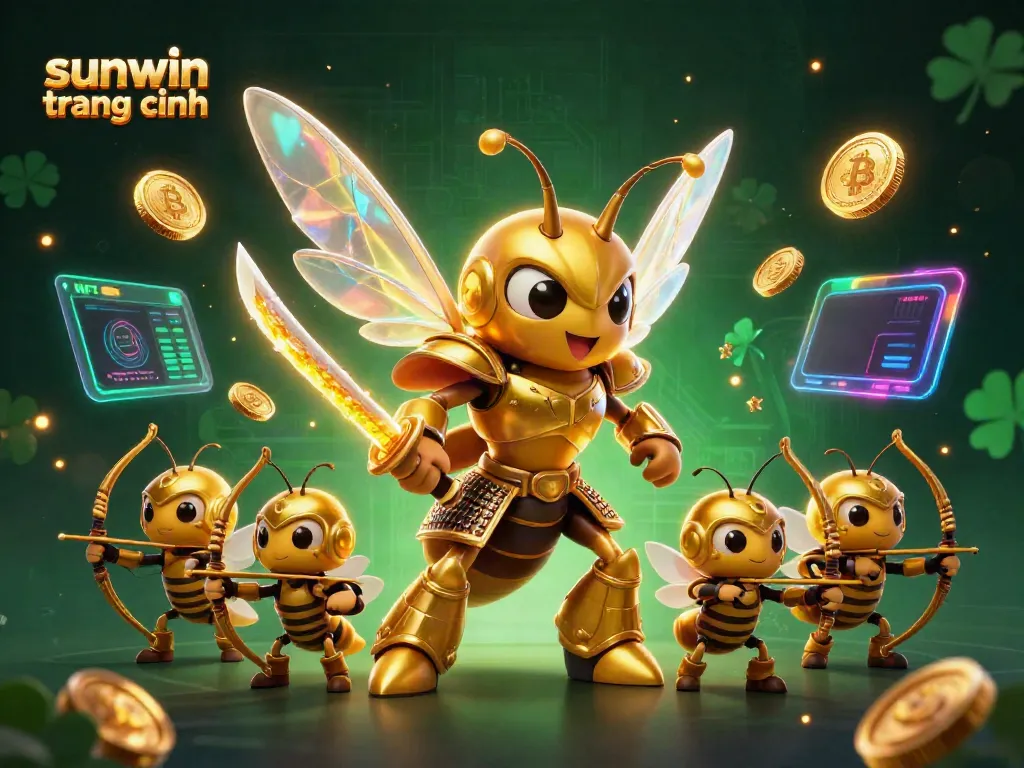 Experience thrilling gameplay at sunwin trang chính with captivating characters and vibrant casino elements.