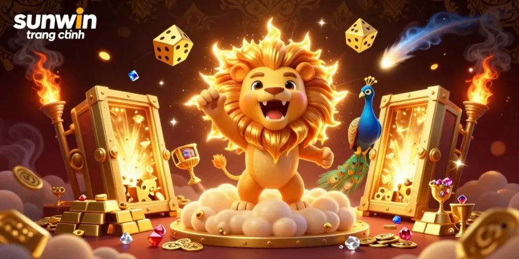 Experience the thrill of gaming with sunwin trang chính featuring dynamic characters and golden treasures.