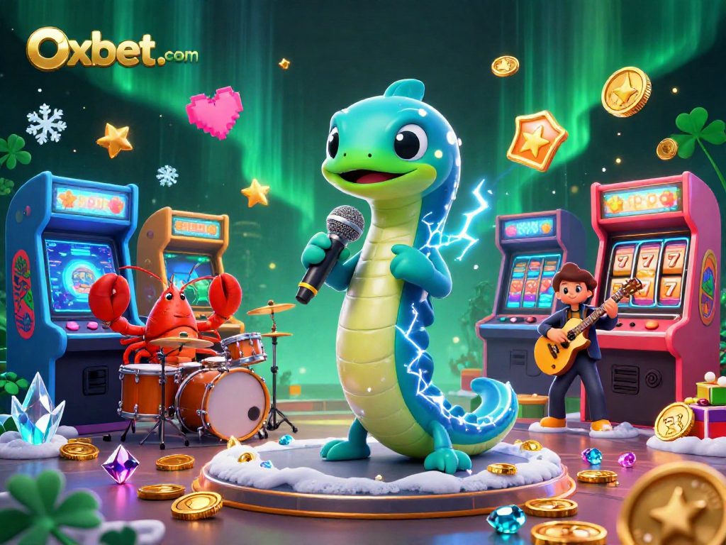 Join the fun at Oxbet. com with vibrant underwater casino characters and exciting gaming elements!