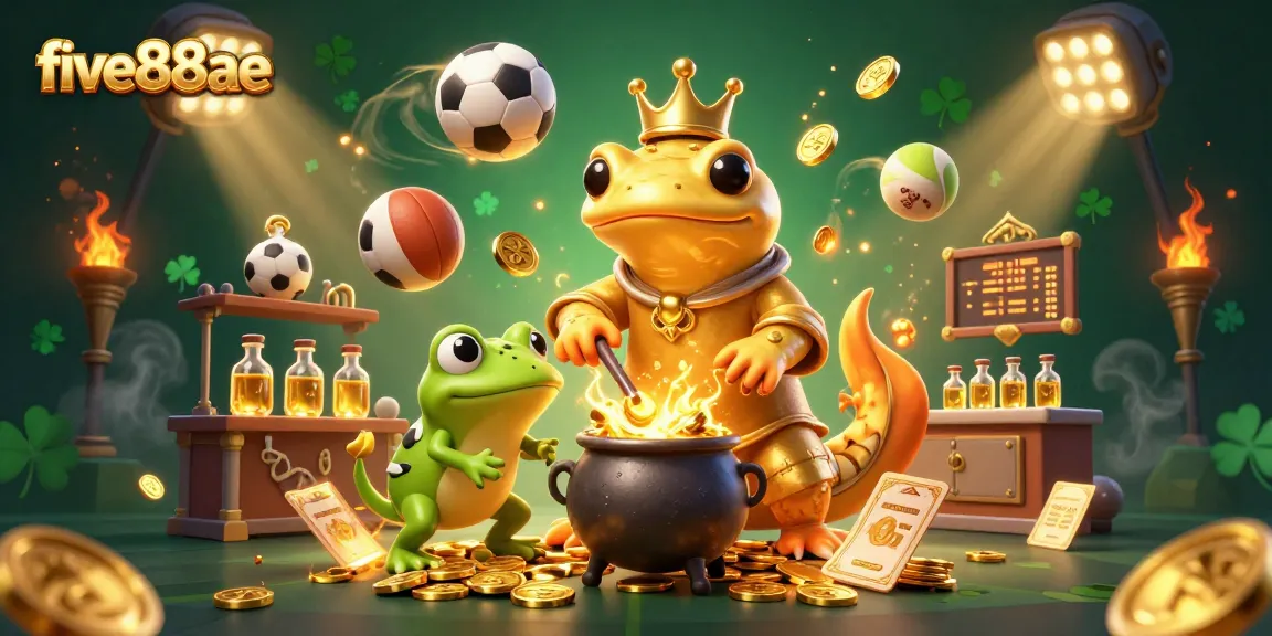 Experience the excitement of betting with five88ae featuring golden alchemy and dynamic sports elements.