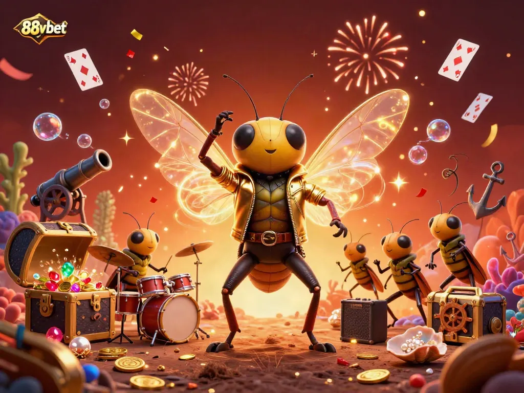 Experience winning vibes with the vibrant 88vbet rock star scene, bursting with colorful casino treasures.