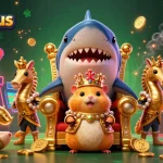 Experience winning thrills at hitclub9us with vibrant casino-themed characters and elements.