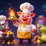 Beleef een spannend avontuur met verhuisbedrijf Haarlem dat gouden munten serveert in een casino-omgeving.
