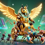 Engage in thrilling wins at da888 with vibrant 3D casino characters and gaming elements.