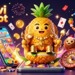 Spin the 888vi jackpot with vibrant characters and dynamic casino elements in this colorful illustration.