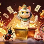 Experience thrilling gaming features with xoilactv amid a vibrant casino scene bursting with action.