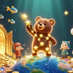 Experience winning moments with LODE88 in a vibrant casino scene filled with treasure.