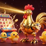 Experience adventure and excitement on Winner Island with a vibrant casino scene featuring intense gaming elements.