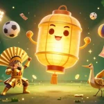 Engage in the vibrant world of Tải game Sunwin featuring dynamic illustrations of games and winning experiences.