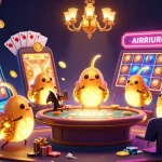 Experience thrilling gameplay at 78Win with bioluminescent glowworms lighting the casino scene.