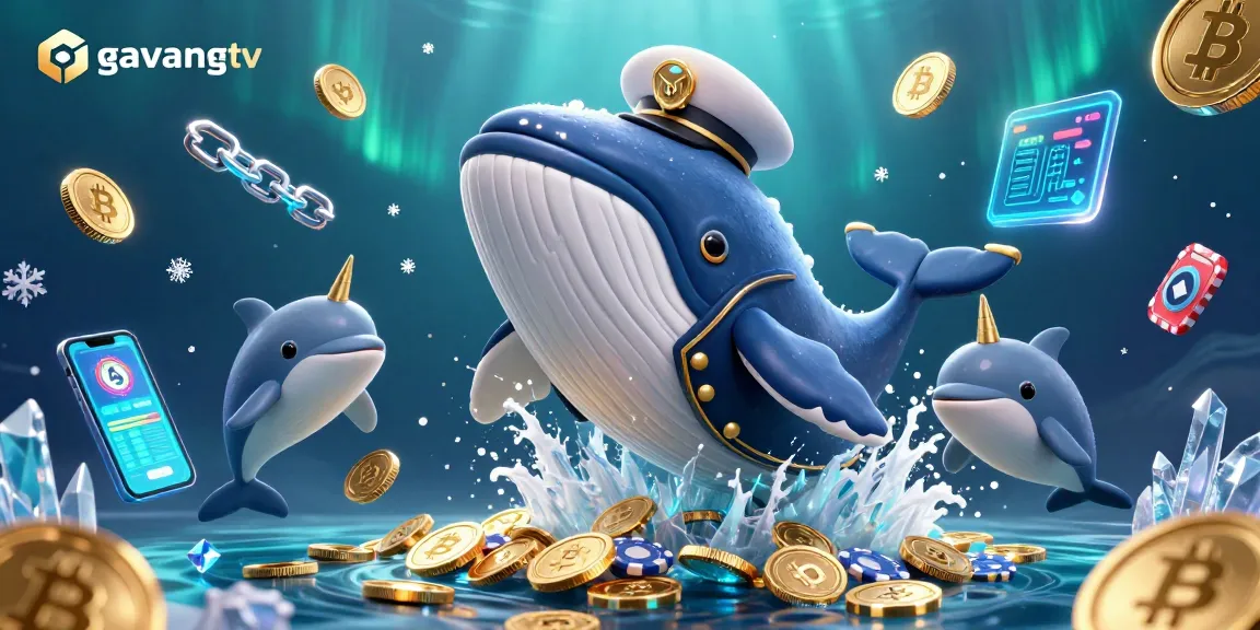 Experience thrilling moments with gavangtv as a whale and dolphins capture excitement in the casino world.