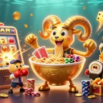 88aa captivates players with a vibrant 3D casino scene featuring dynamic characters and jackpots.